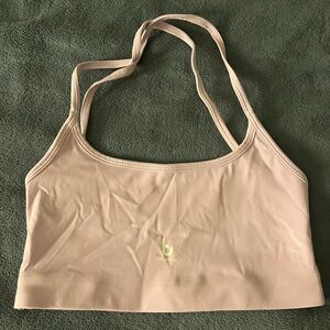 Blush Pink Sports Bra by